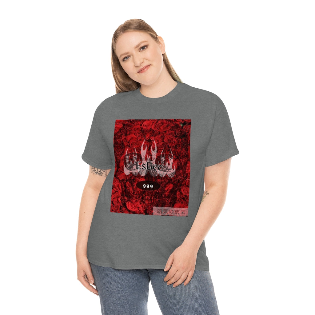 Goth Streetwear Skull Skeleton Shirt, Goth Style Y2k Clothes Plus Size