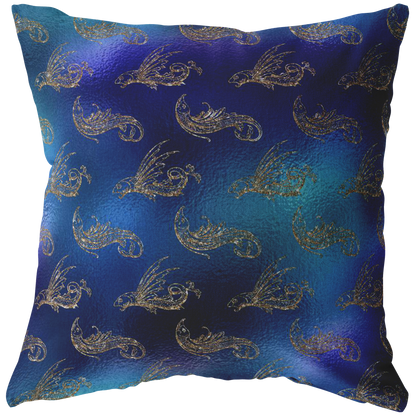 Home Decor Accent Throw Pillow Housewarming birthday gift room decor Gift for Her Mermaid Theme