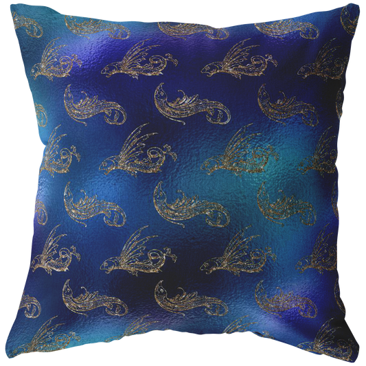 Home Decor Accent Throw Pillow Housewarming birthday gift room decor Gift for Her Mermaid Theme