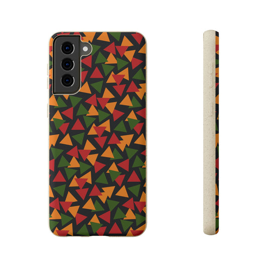 Afrocentric Eco-Friendly Biodegradable Phone Case: Protect Your Device & the Planet"
