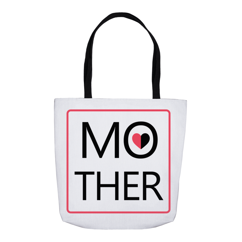 Mom Tote Bag, Canvast Tote Bag for Mother Cute Toe Bag Mother's Day Gift