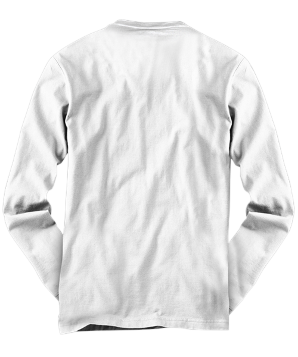 Halloween Novelty Long Sleeve T-Shirt Halloween Gifts Costumes  For Men Women Friends White Cotton