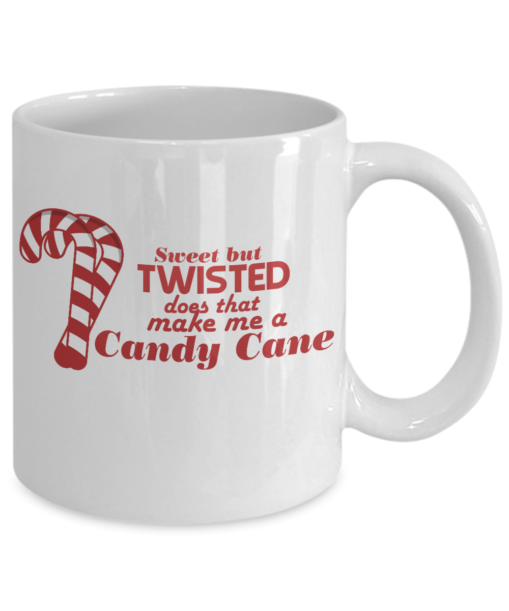 Candy Cane Coffee Mug