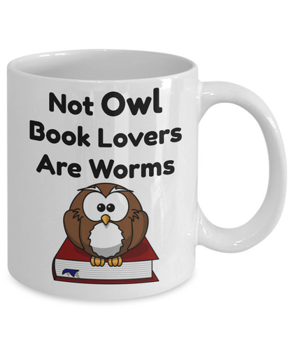 Owl mugs Gifts for Book Lovers, Book Lover Mug Gift Book Nerd Cute Mug