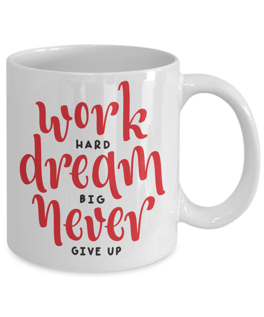 Encouragement motivational coffee mug gift for Entrepreneurs women men custom cup