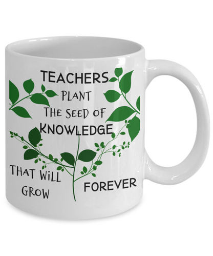 Teacher Coffee mug gift Appreciation Back to School Gift for Her Or Him Custom Mug