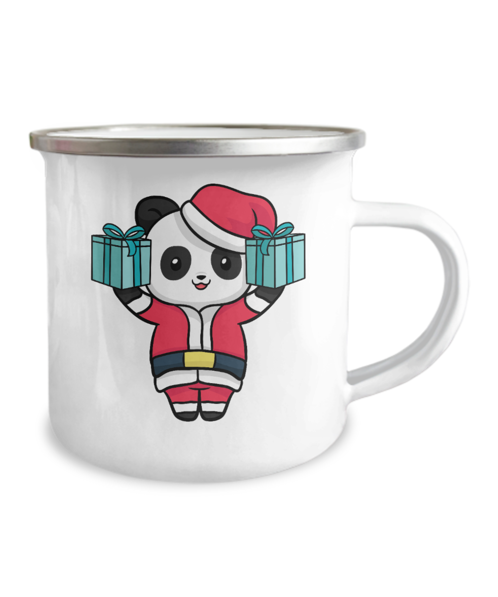 Santa Panda Camp Mug Christmas Gift Funny Mug