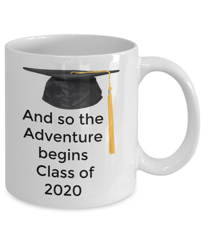 Graduate coffee mug Graduation gift Senior Mug