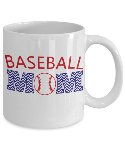 Baseball Mom Coffee Mug Gift for Mom Custom Cup