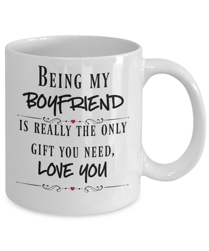 Boyfriend coffee mug Valentine's gift Boyfriend Gift
