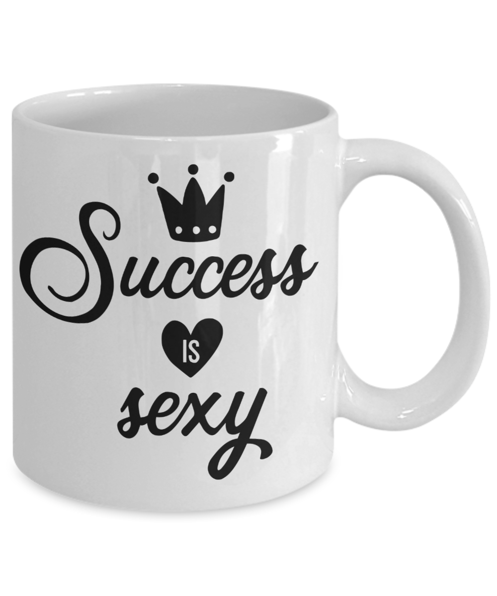 Success is Sexy coffee mug gift for her boss him business owner custom mug