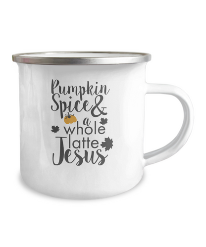 Fall Mug Pumpkin Spice Camper Mug Christian Gift Mug Funny Coffee Mug