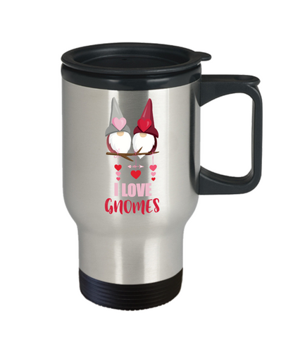 Gnome travel coffee mug gift Valentine's Day Gift