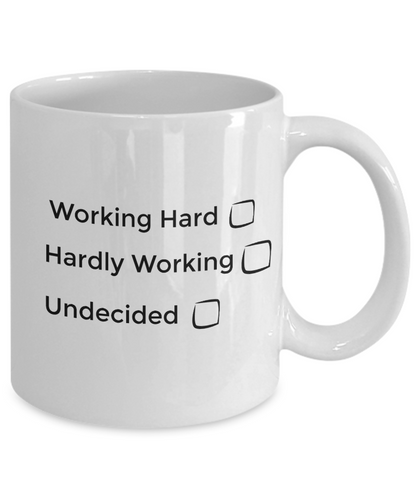 Working Day- Novelty Coffee Mug Office Mug Office Mugs With Sayings Funny