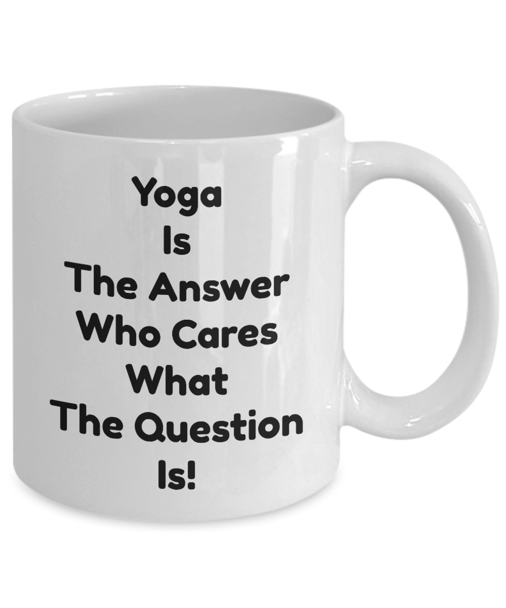 Funny Yoga Coffee Mug Tea Ceramic Mug With Sayings