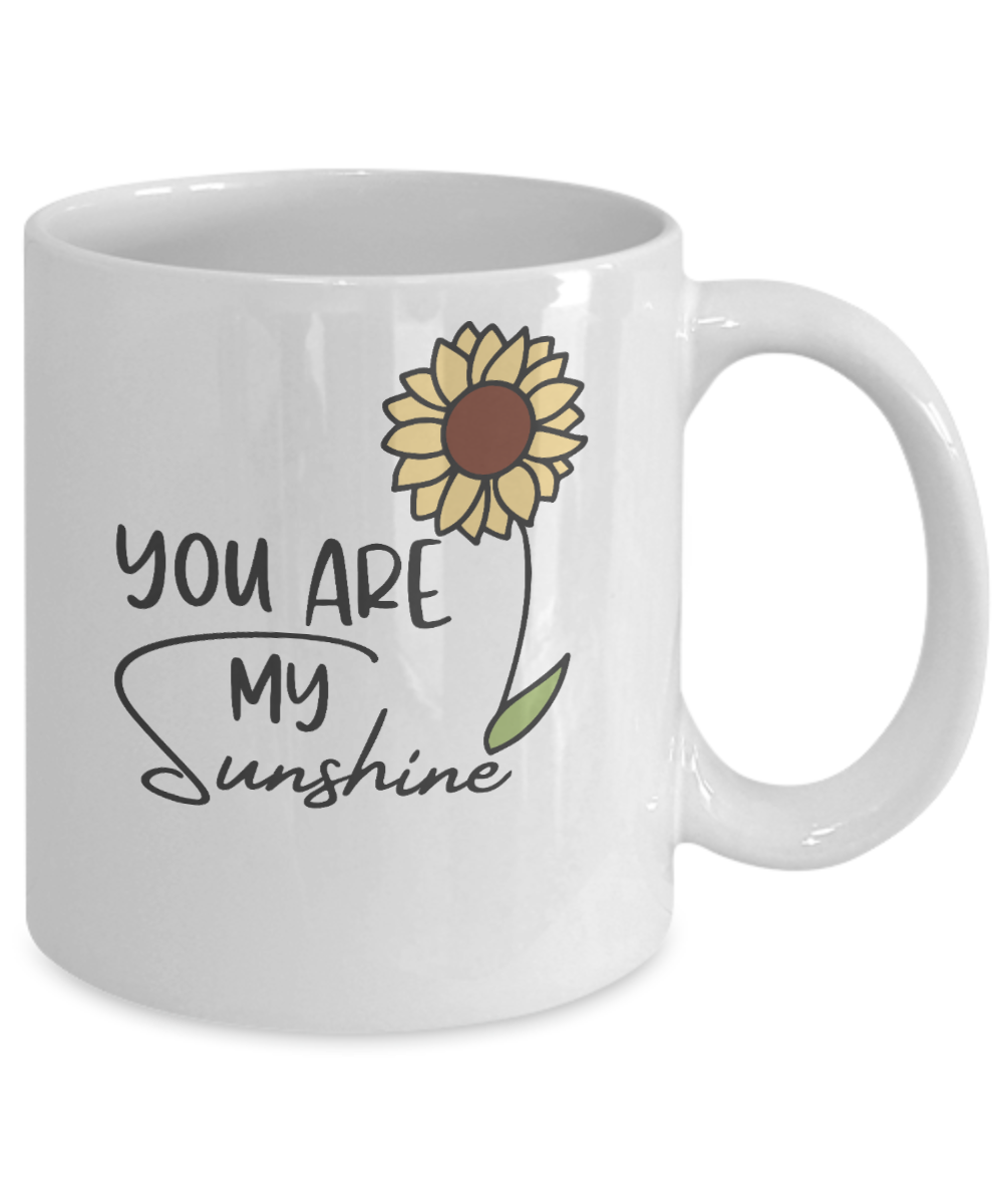 Sunflower Mug, Boho Mug, Motivational Mug, Best Friend Gift, Plant Mug, Autumn Mug, Custom Mug, Floral Mug Ceramic Tea Mug