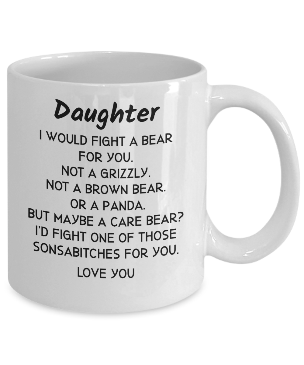 Daughter Coffee Mug Gift For Daughter Funny Mug