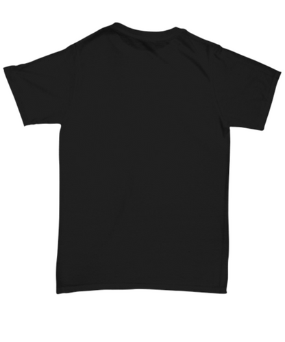 New York skyline watercolor black t-shirt cotton unisex
