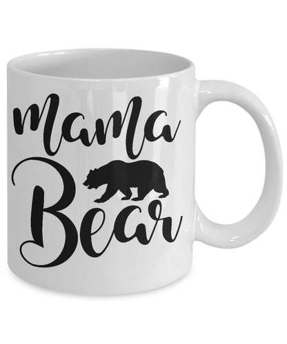 Mama bear funny coffee mug tea cup gift novelty mothers mother's day mom birthday mug with sayings