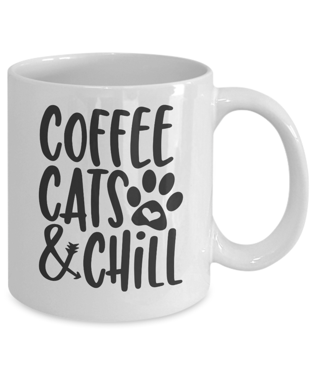 Cat lover Coffee mug Gift For Cat Dad Mom Funny Mug