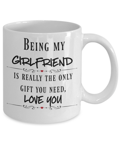 Girlfriend coffee mug Valentine's Gift Girlfriend gift