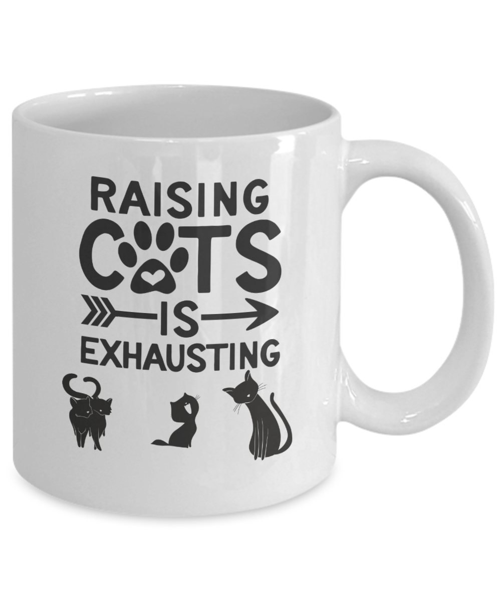 Cat lover Coffee mug Gift For Cat Dad Mom Funny Mug