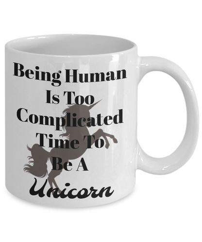 Unicorn coffee mug funny birthday unicorn lovers gift women custom unique coffee cup