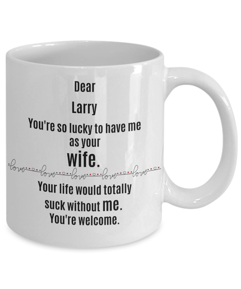 personalize mug