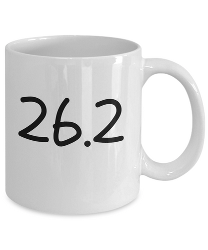 Marathon Runners 26.2K Sports Novelty Coffee Mug Custom Printed Mug