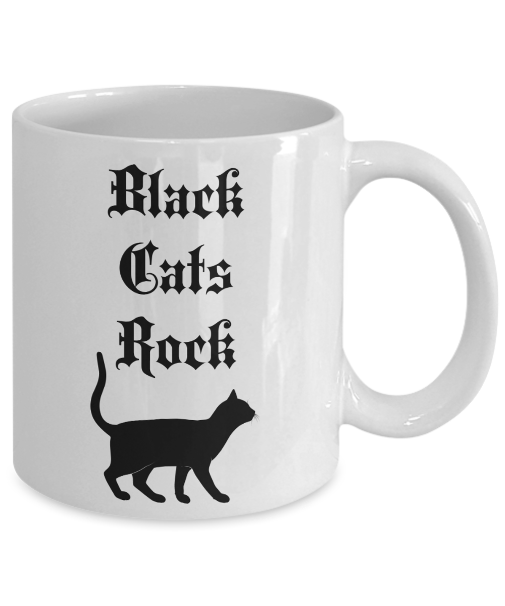 Black Cat coffee mug