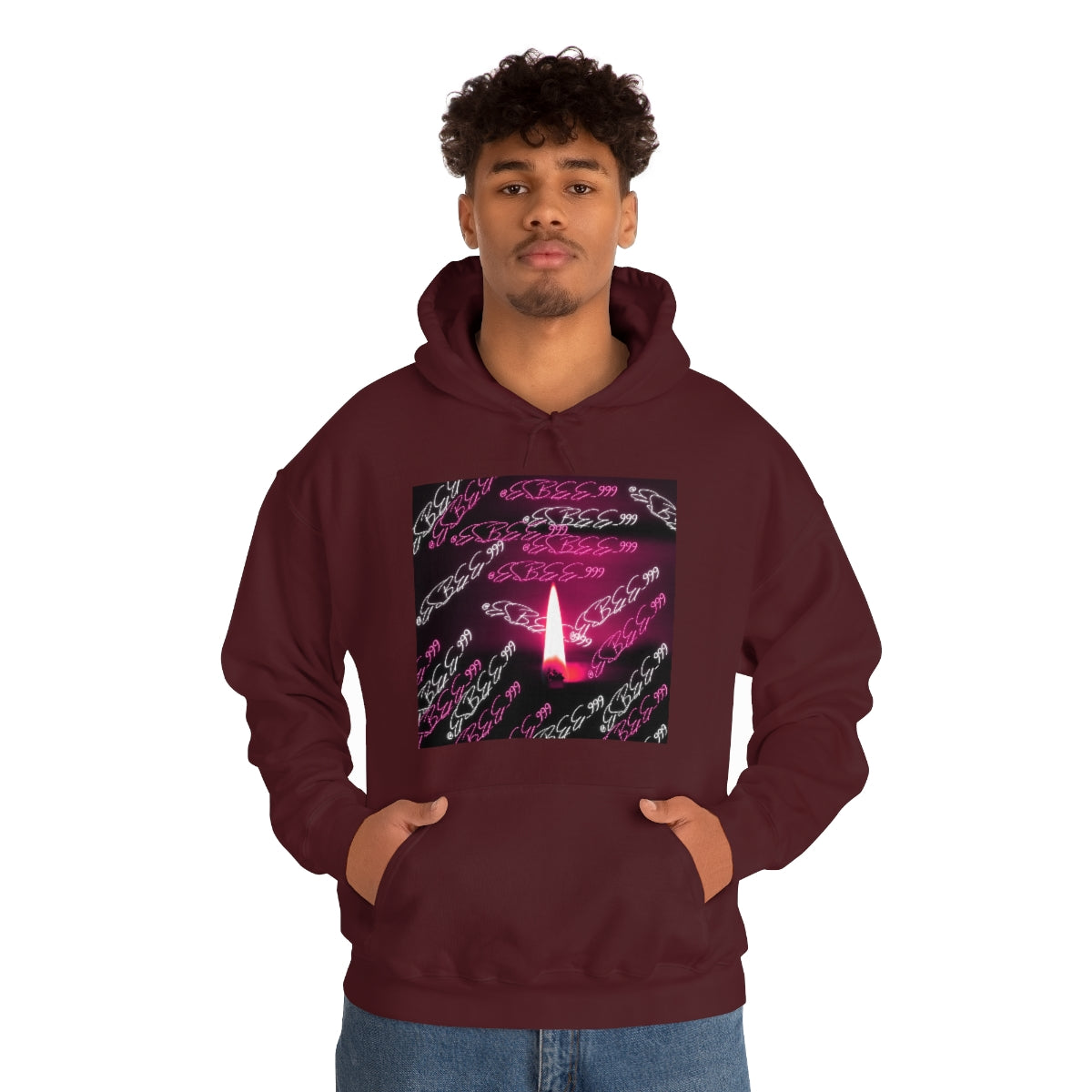 Graphic Hoodies Streetwear Hooded Sweatshirt Men Women Abstract Gildan