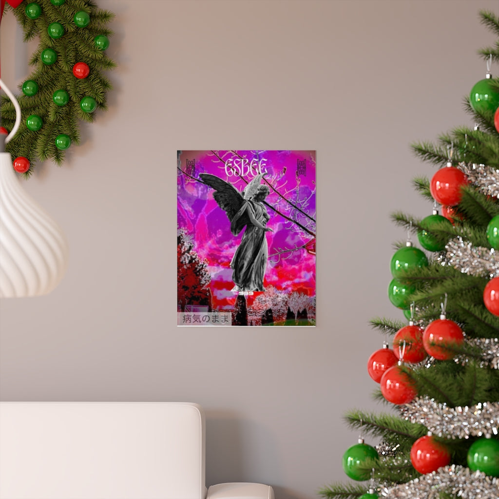 Angel Wall Art Print Premium Matte Vertical Posters, Esbee Designs