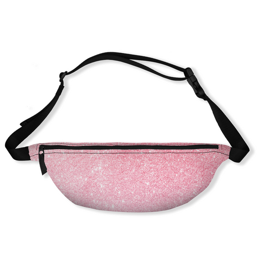 Fanny Pack for Women Bum Bag Festival Hip Bag Waist Purse Pink Sparkle