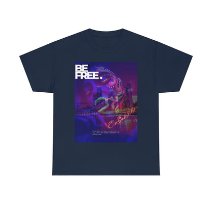 esbee graphic streetwear shirt Be Free