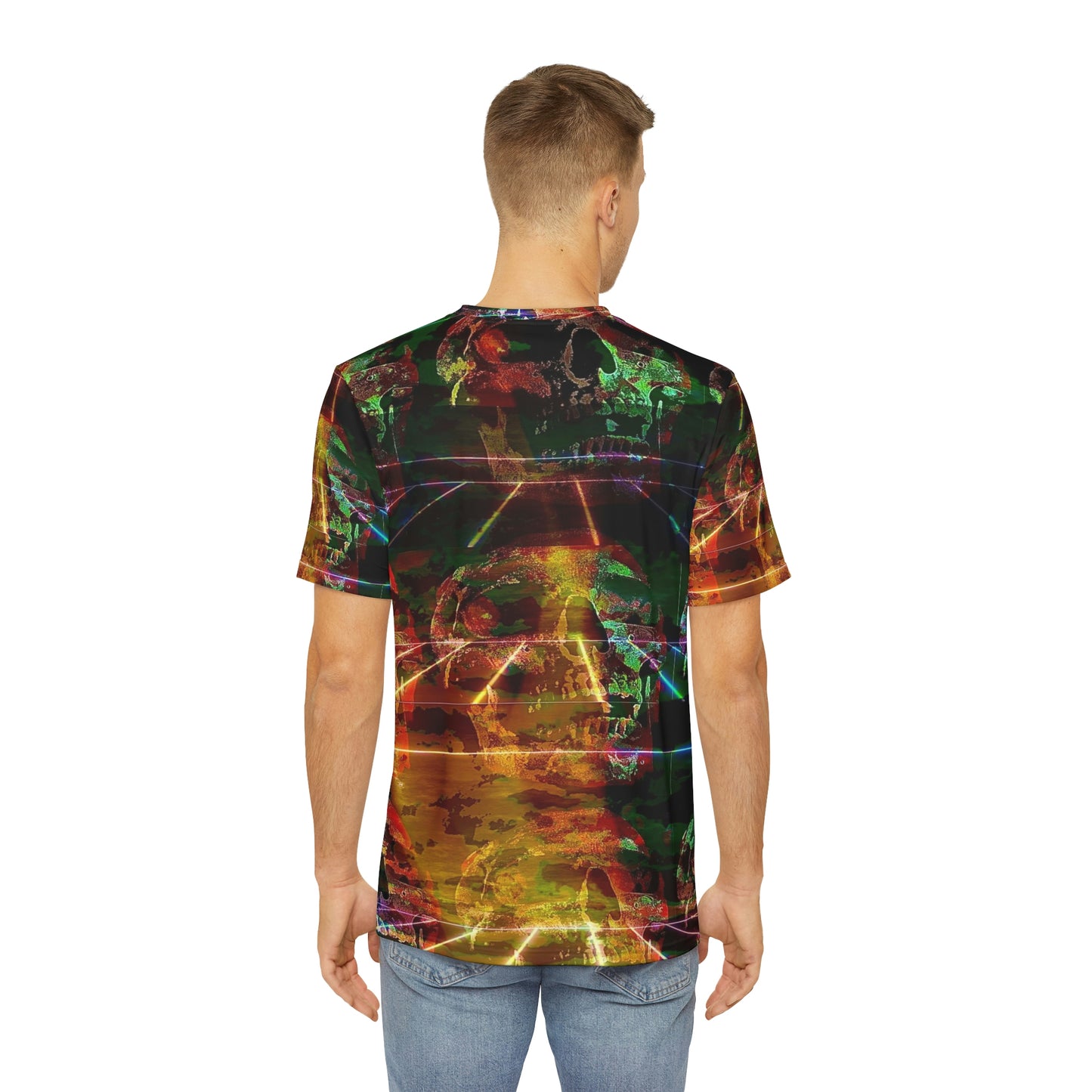 Streetwear Abstract Shirt, Y2k Grunge Goth Shirt, Cool Street wear