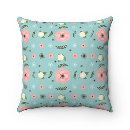 Boho Throw Pillow Cover, Decor, Floral Modern Home Couch Fun Throw Pillows