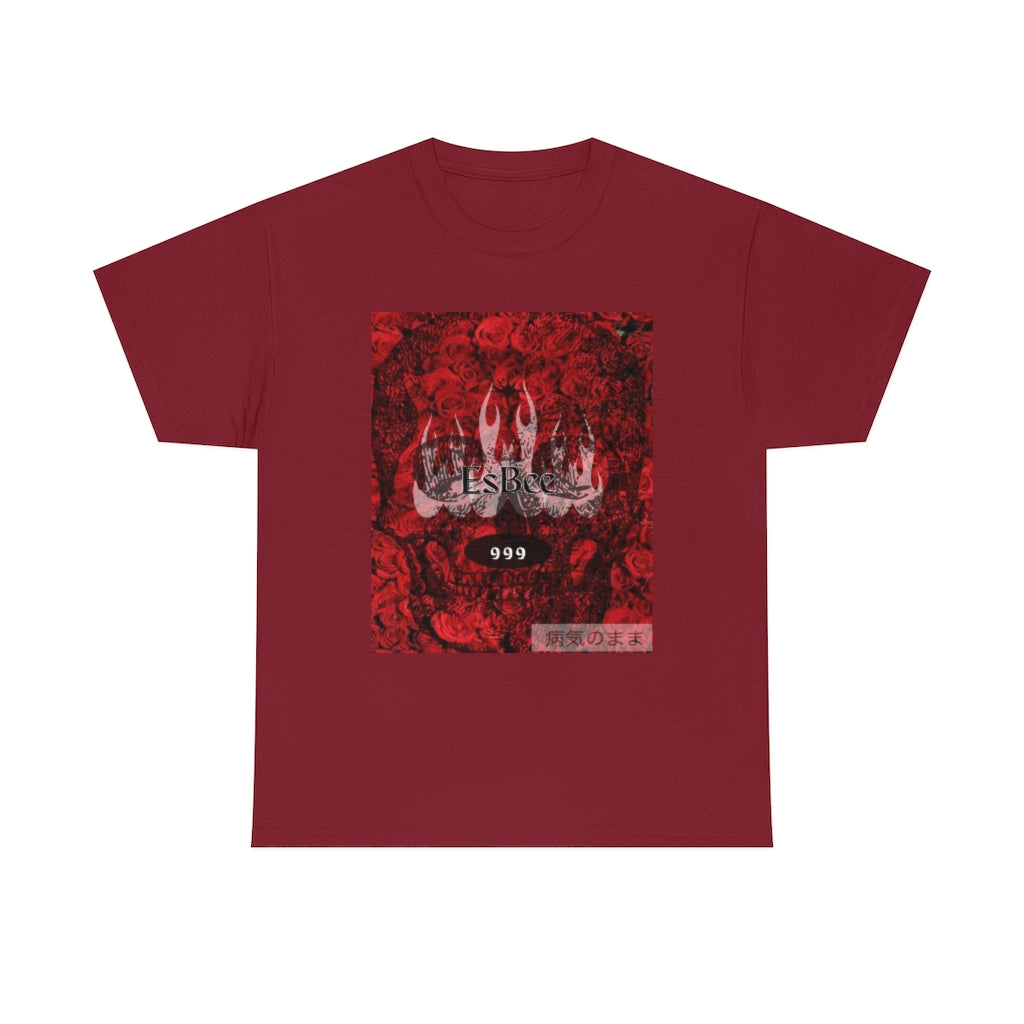 Goth Streetwear Skull Skeleton Shirt, Goth Style Y2k Clothes Plus Size