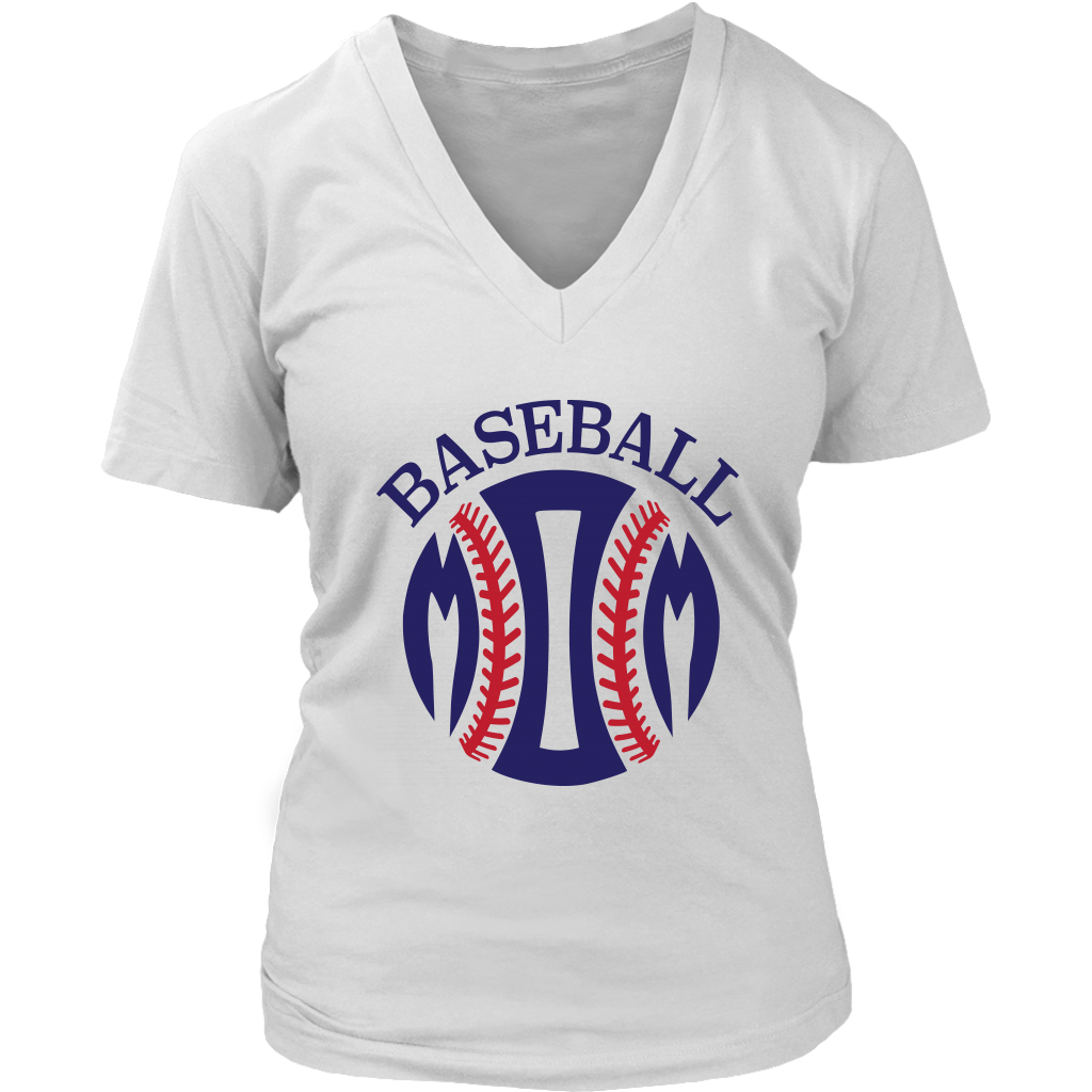 baseball mom t-shirt