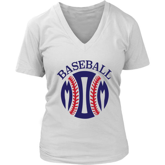 baseball mom t-shirt