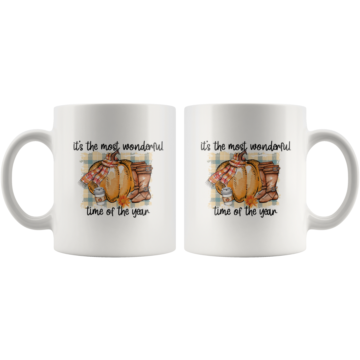 Most Wonderful Time of The Year Coffee Mug Thanksgiving Mug Coffee Lovers Gift