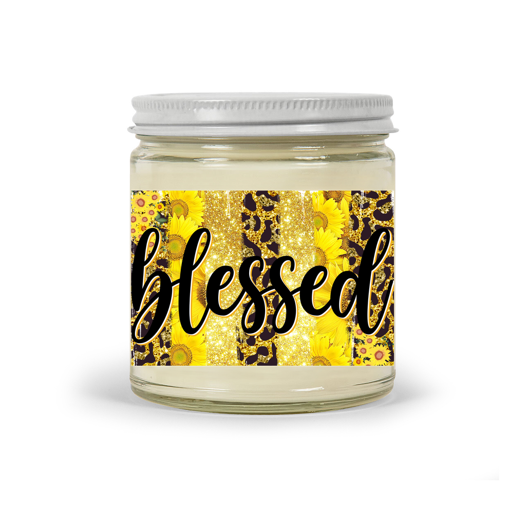 Christian Vanilla Scented Candle Soy Wax Candle in Jar Cute
