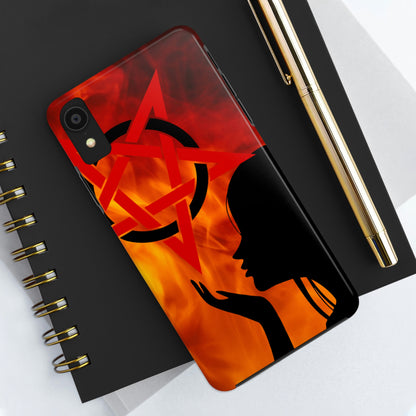 Witchy Phone Case, Gothic Cell Phone Case Cute Cool Tough Phone Case
