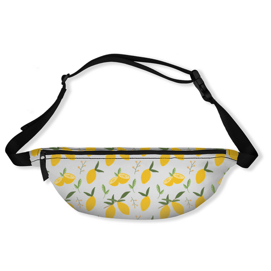 Fanny Pack for Women Bum Bag Festival Hip Bag Waist Purse Lemon Print