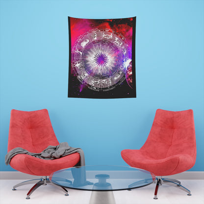 Zodiac Sign Tapestry, Wall Art, Zodiac Sign Gift, Wall Tapestry Aesthetic, Boho Wall Hanging