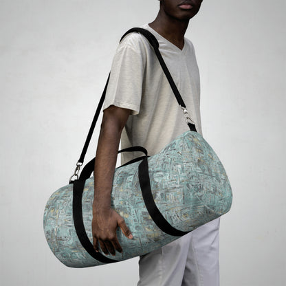 Abstract Duffle Bag, Weekender Duffle Bag, Carry- on Travel Overnight Canvas Duffel Bag