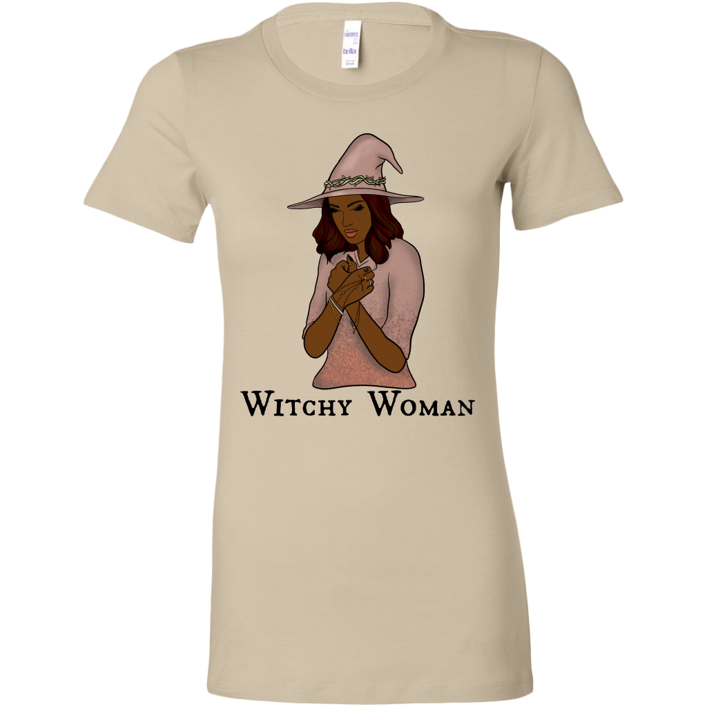 Witchy Woman Witchy Shirt Graphic Tee For Women Halloween Shirt Witch Tee Bella Canvas