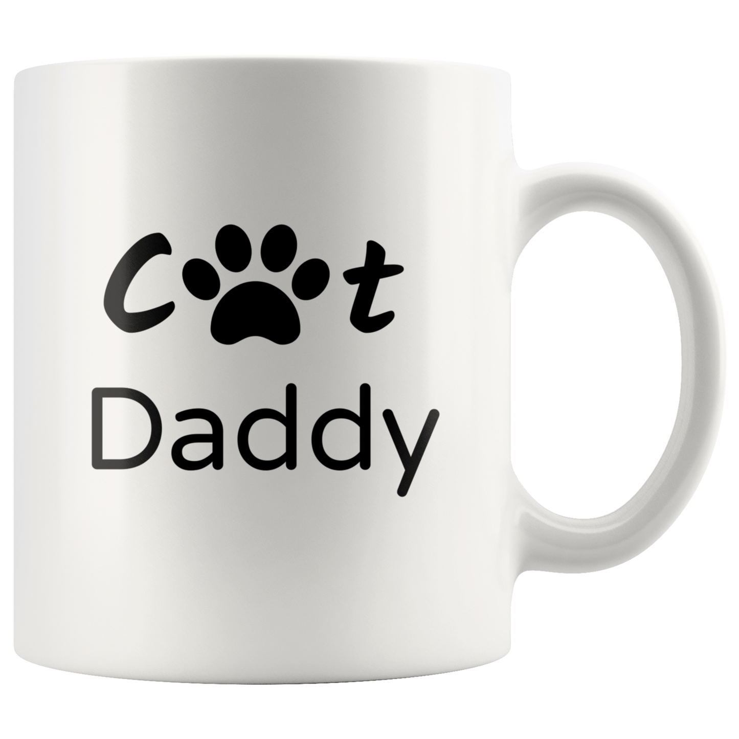 Cat Daddy Coffee Mug Gift for Him Dad Cat Lover Gift Cat Gift Cat Mug Funny Custom Mug