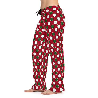 Women's Christmas Pajama Pants, Cute Lounge Pants Holiday Pajamas(AOP)