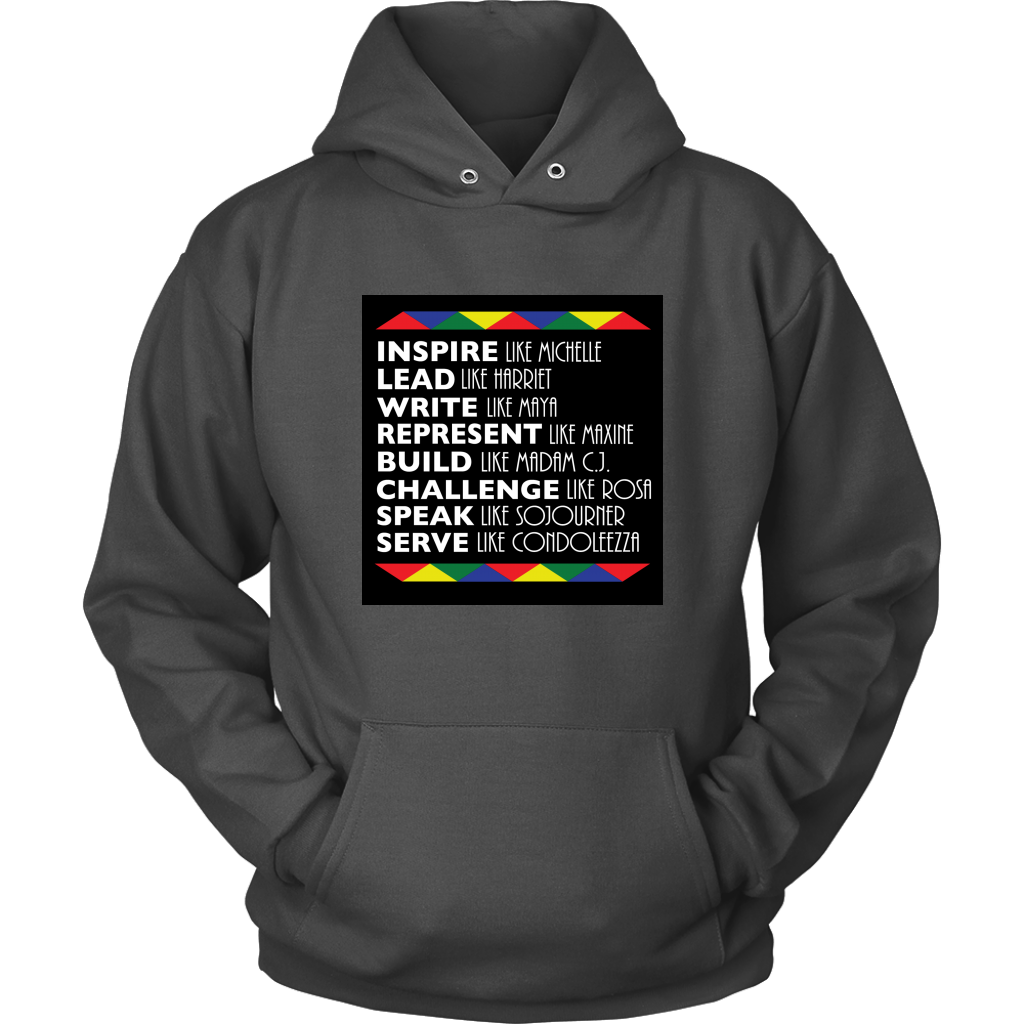 Black History Hoodie-African American History Hoodie-Black leaders women-Custom Hoodies