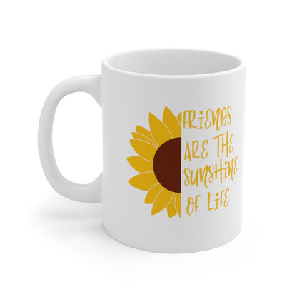 Sunflower Mug, Flower Mug, Best Friend Mug, Friend Gift, Best Friend Gift, Friend Birthday Gift, Friend, Gift, Bestie Gift,